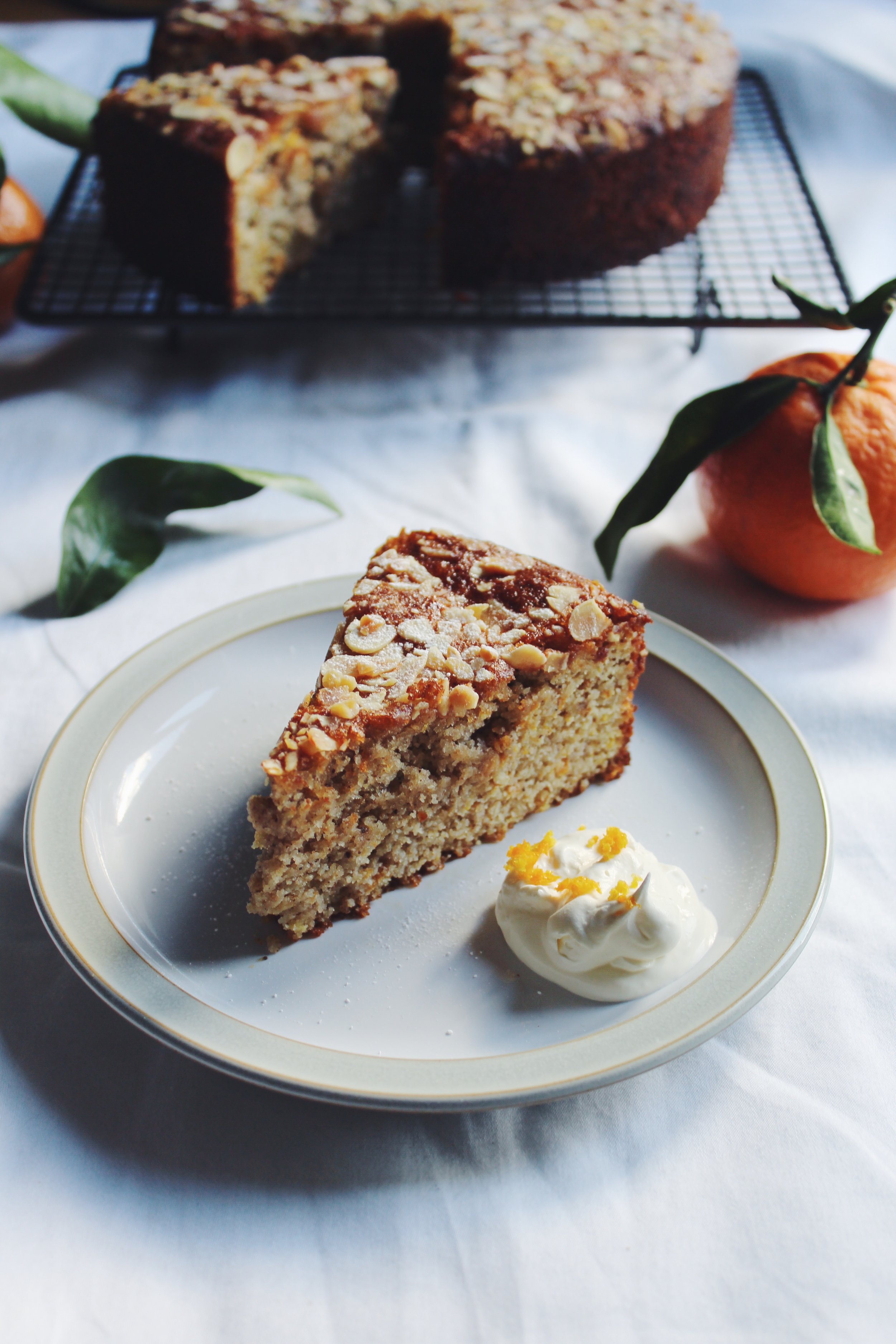 Spiced Clementine and Almond Cake — Hannah Bakes