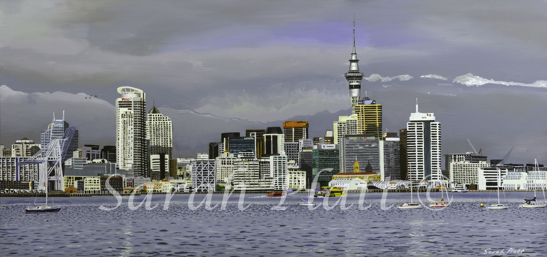 Auckland Morning - Sold