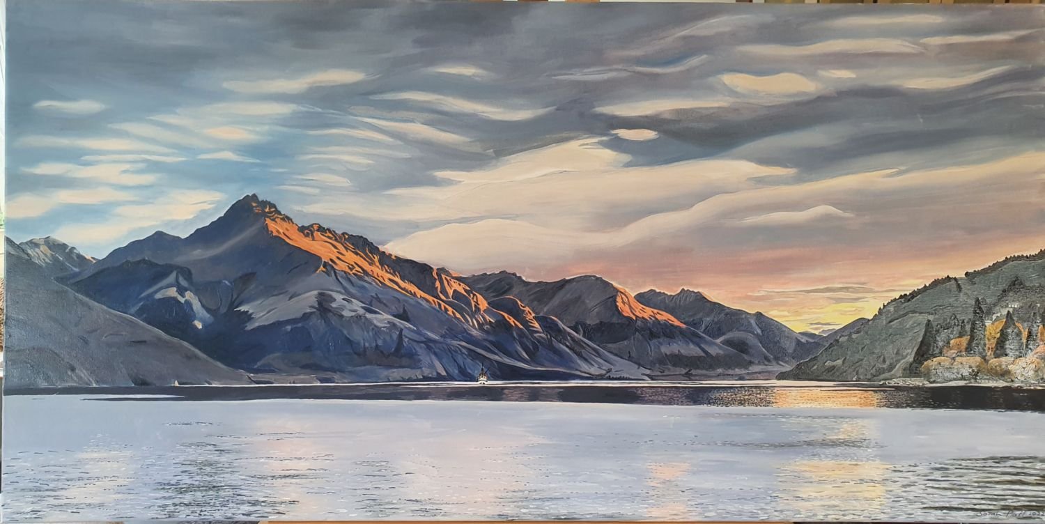 Wakatipu Evening - Sold