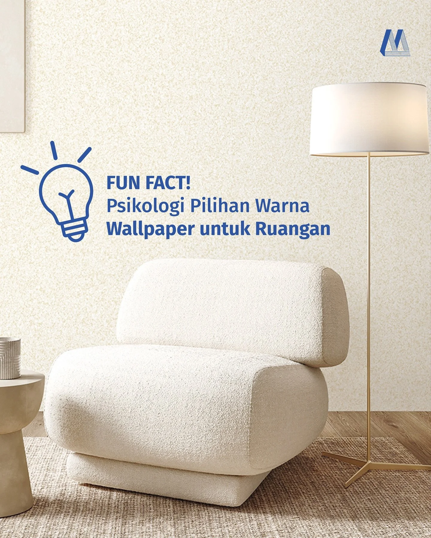 Ternyata, warna bukan cuma soal estetika, tapi juga bisa memengaruhi suasana hati dan kenyamanan di dalam ruangan, lho! ๐
Jadi, sebelum pilih wallpaper, coba pikirkan dulu suasana seperti apa yang ingin kamu ciptakan di ruanganmuโจ
Yuk, pahami makn