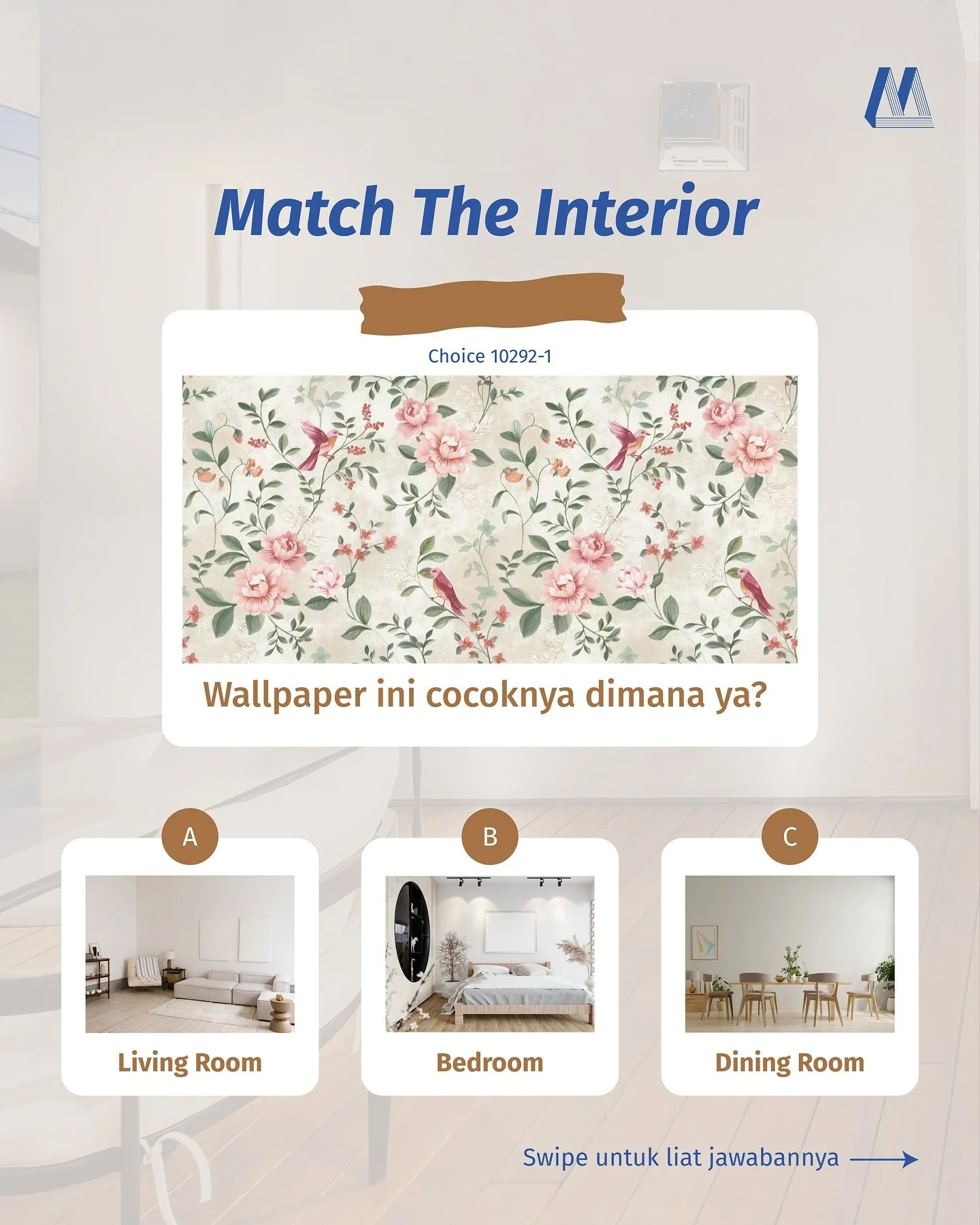 Every wallpaper has its perfect match, just like every room has its own character ๐จ
So, which room do you think matches this motif best?
Comment your answer below, and we’ll reveal the right match in the next slide! ๐
#livingwithcgm #cgmco