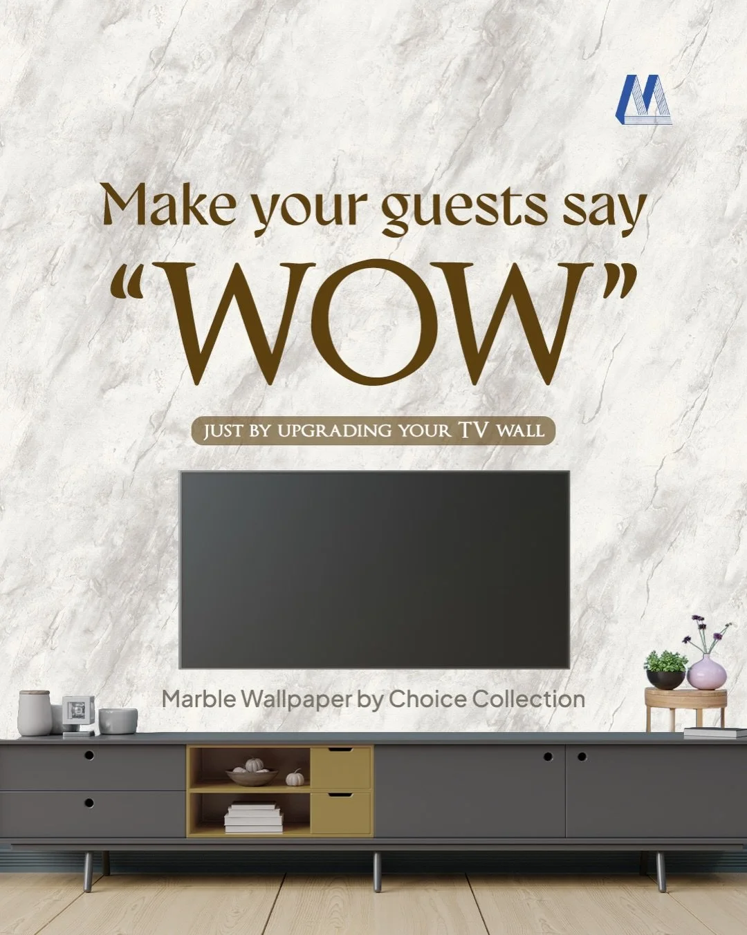Make your guests even more impressed with your living room by simply transforming your TV wall with a marble pattern from CGM&rsquo;s Choice Collection.🤩✨

Choice Collection - 10295-1
Choice Collection -  10295-5

Consult with CGM and explore our co