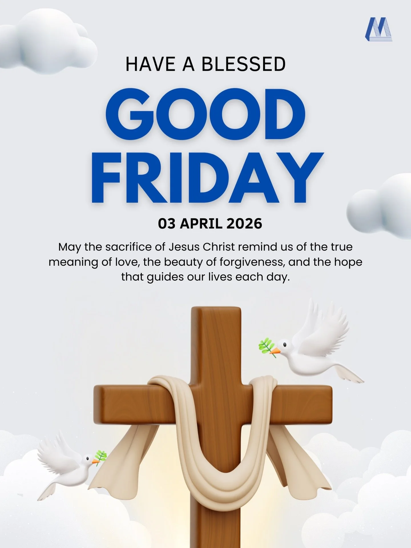 Have a Blessed Good Friday Everyone!✝️

A day to pause, reflect, and remember His endless love.

Today reminds us of a love so great,
it brings hope even in the darkest moments.🤍

#BlessedGoodFriday #GoodFriday #cgmwallpaper #cgmwallpapercollection 