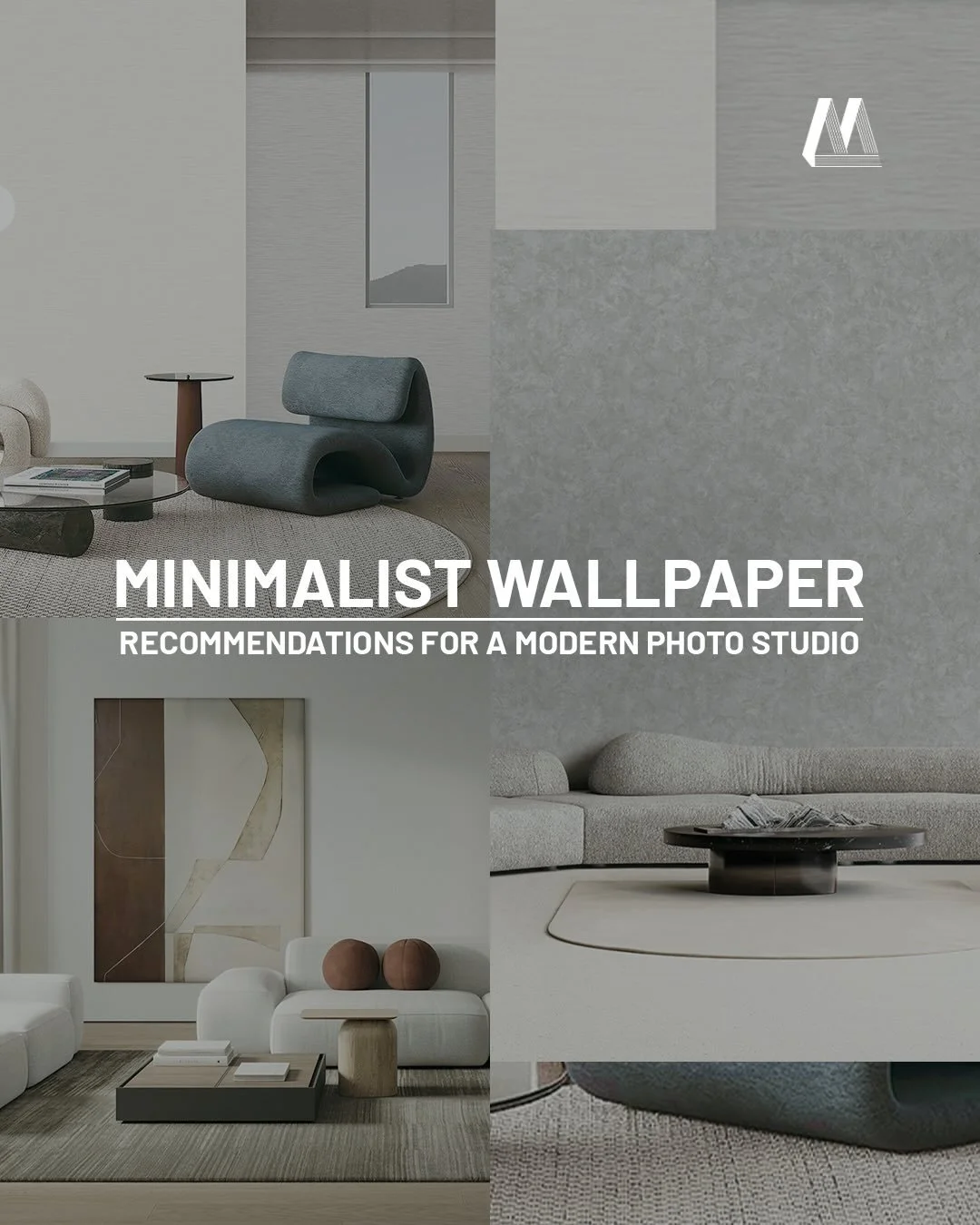 Minimalist wallpaper designs like these can make the space feel cleaner, brighter, and more aesthetic on camera.
The subtle textures also help create a timeless backdrop that works perfectly for every shoot. 

CGM can help recommend the perfect wallp