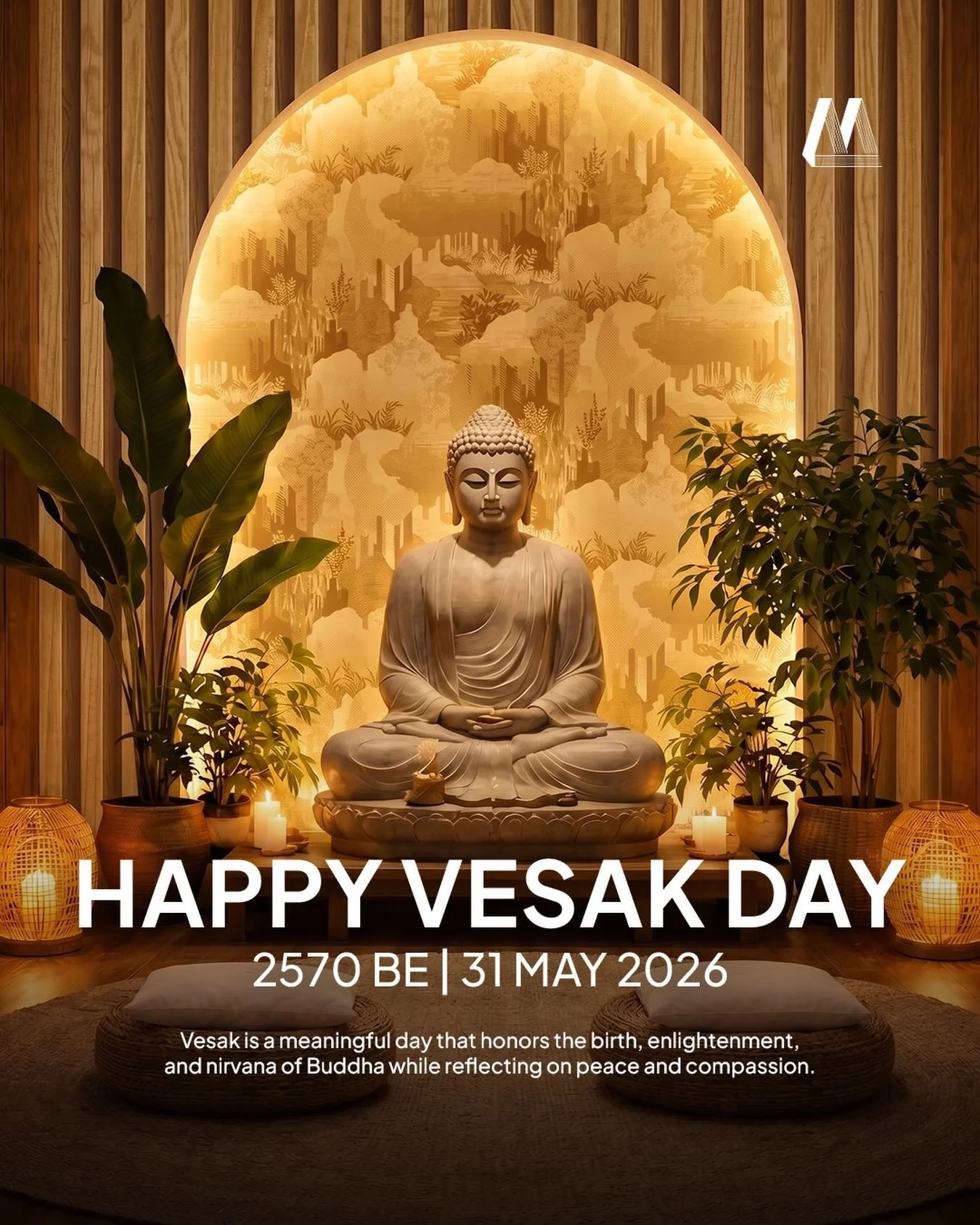 May the light of Vesak inspire us to live with wisdom, act with compassion, and embrace every opportunity to do good. ✨

Happy Vesak Day 2570 BE.

#HappyVesak #Vesak2570BE #Kindness #Compassion