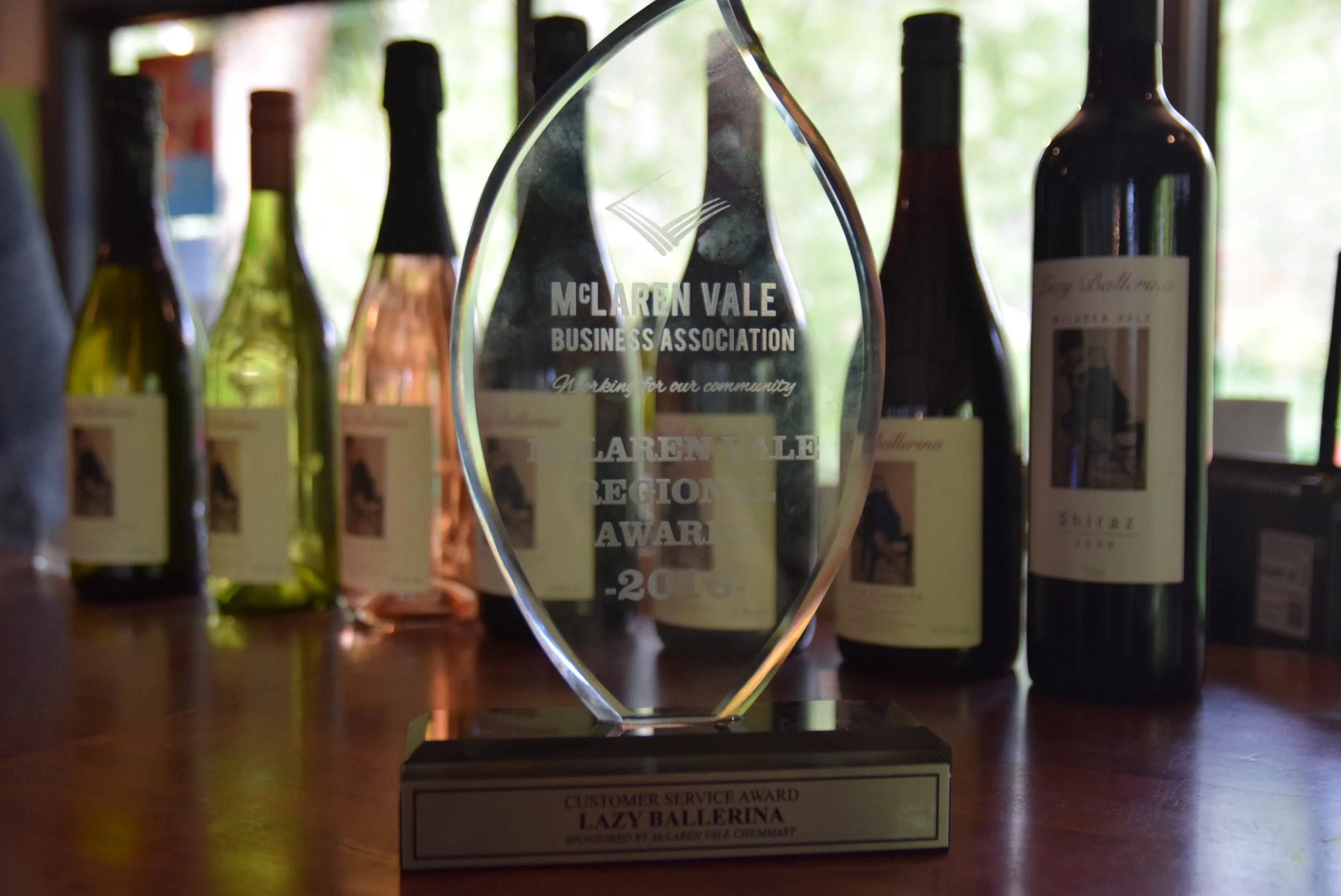 Thank you for your support! Customer Service sponsored by McLaren Vale Chemmart Winner – Lazy Ballerina