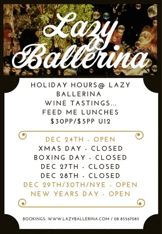 We are open Fri-Mon over the Christmas Holidays except for Xmas day which falls on a Monday. 