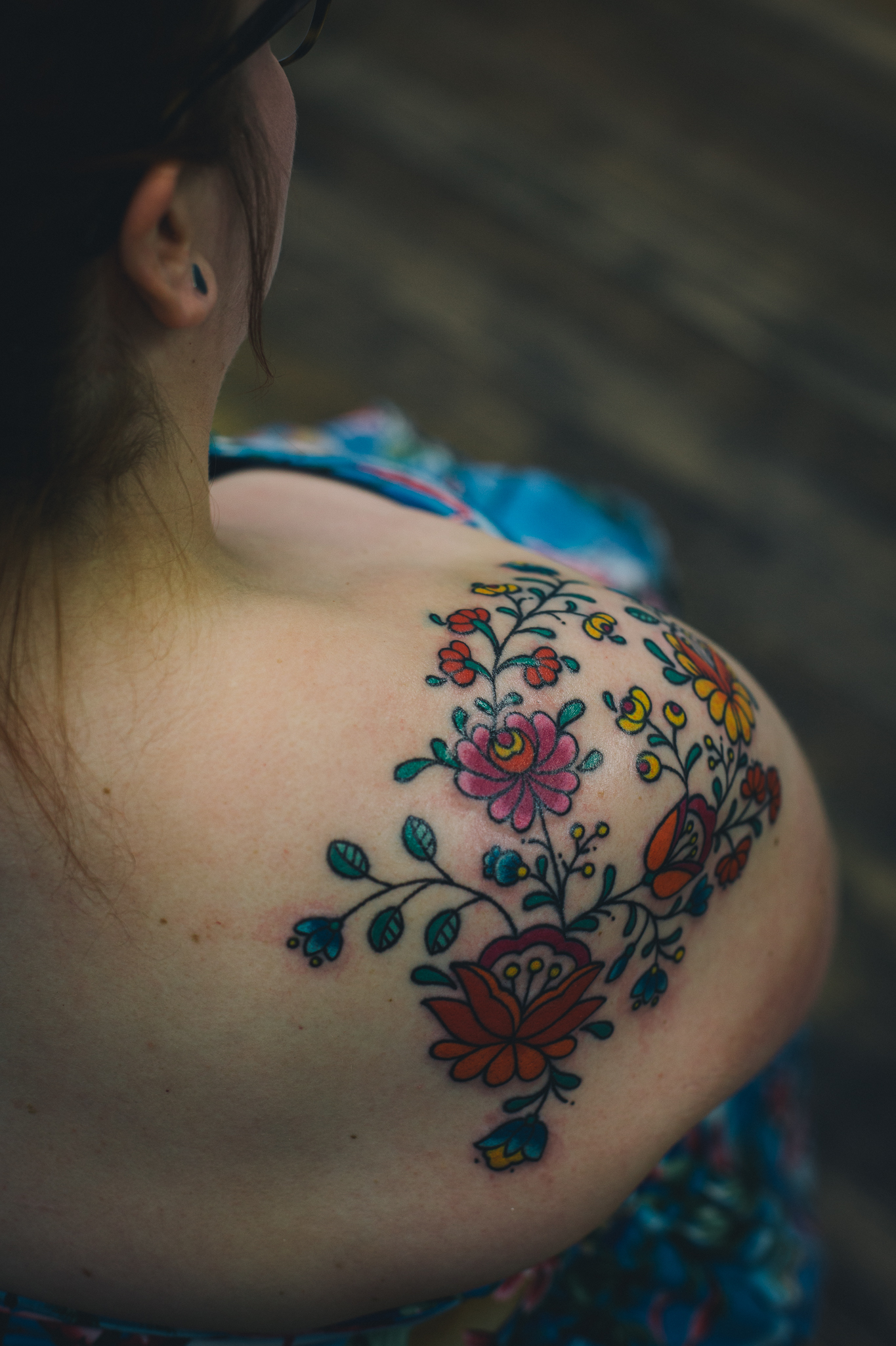 Breathtaking Flower Patch Tattoo  InkStyleMag