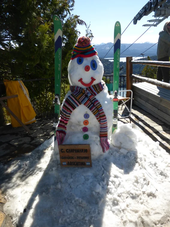 This guy welcomed us at the top. Annie's mom would have loved this.