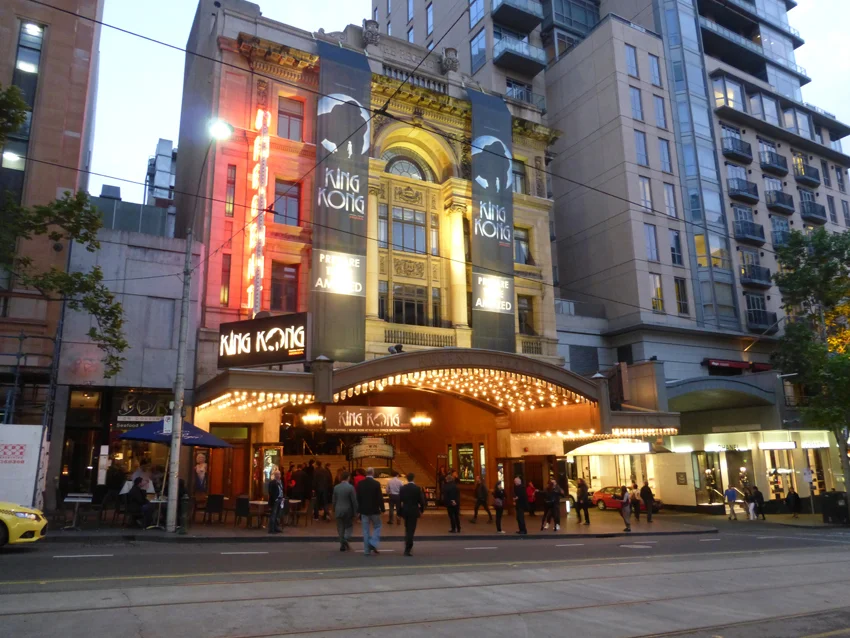  King Kong – The Musical is having its
World Premiere in Melbourne and we were lucky to get tickets. Rumor has it that it’s on its way to
Broadway.
0
0
1
23
133
Kikio Creative Communications
1
1
155
14.0
Normal
0
false
false
false
EN-US
JA
X-NONE
/* Style Definitions */
table.MsoNormalTable
{mso-style-name:"Table Normal";
mso-tstyle-rowband-size:0;
mso-tstyle-colband-size:0;
mso-style-noshow:yes;
mso-style-priority:99;
mso-style-parent:"";
mso-padding-alt:0in 5.4pt 0in 5.4pt;
mso-para-margin:0in;
mso-para-margin-bottom:.0001pt;
mso-pagination:widow-orphan;
font-size:12.0pt;
font-family:Cambria;
mso-ascii-font-family:Cambria;
mso-ascii-theme-font:minor-latin;
mso-hansi-font-family:Cambria;
mso-hansi-theme-font:minor-latin;}