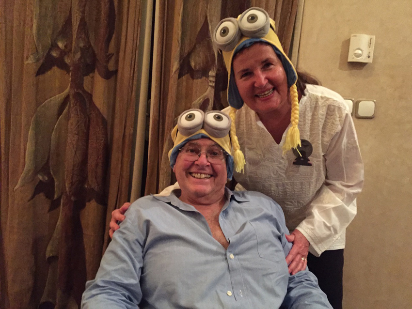 We celebrated Halloween (thanks to John). Try explaining what a "minion" is to a Moroccan and why we would want to dress up like one. Oy.