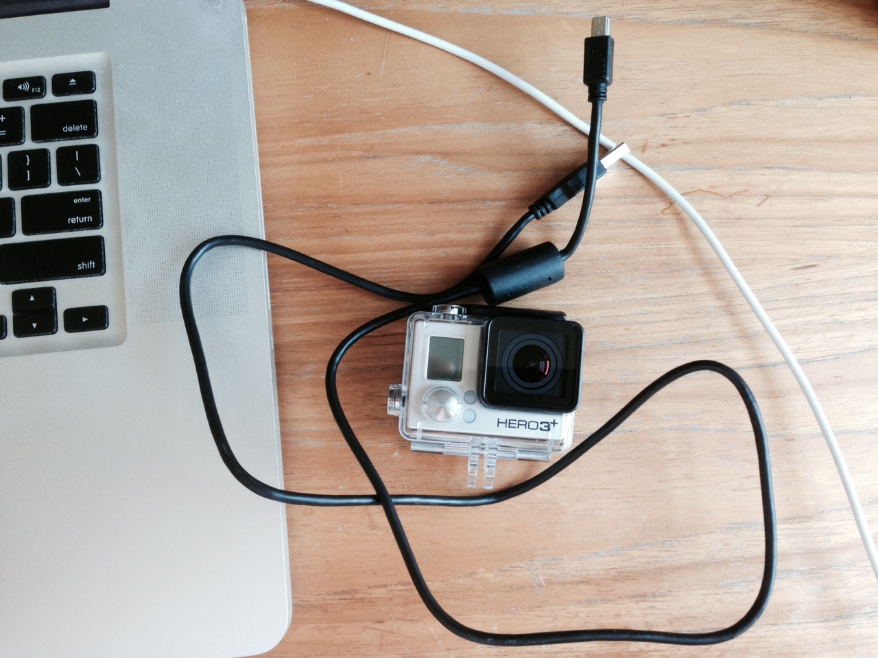 If I can't find the cable that connects my GoPro to my computer, neither of them will be particularly useful.