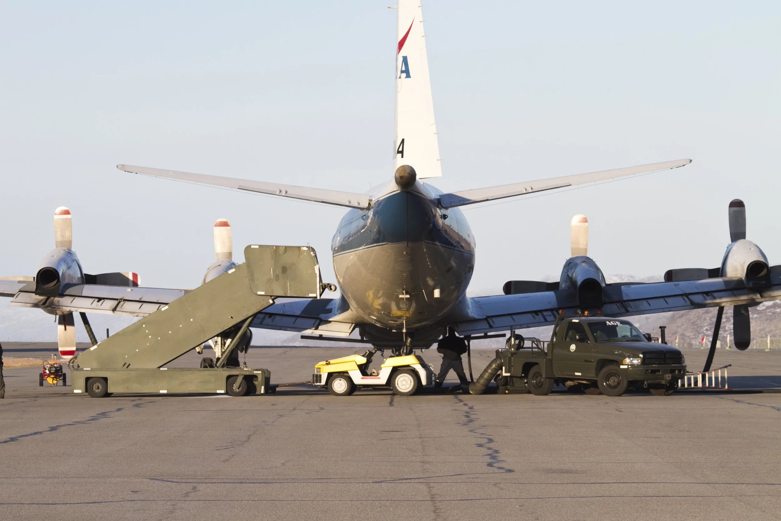 This is the Millennium Falcon of climate research aircraft. Seriously!