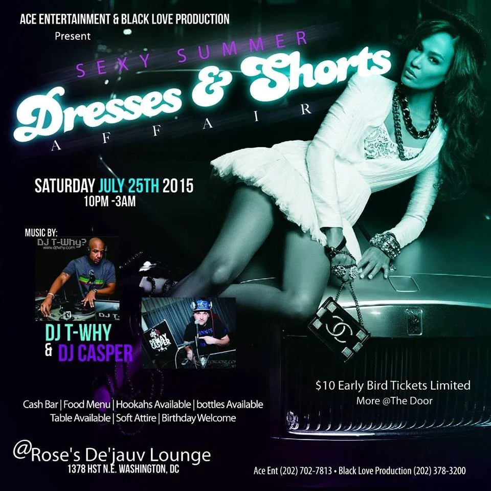 Sexy Summer Dresses & Shorts Affair