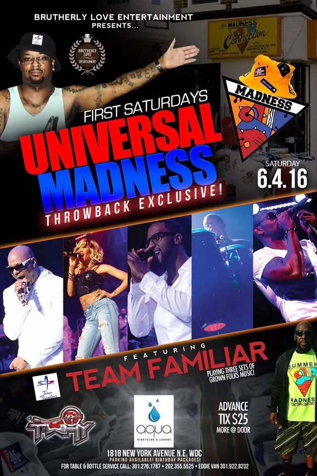  First Saturdays - Universal Madness Throwback Exclusive