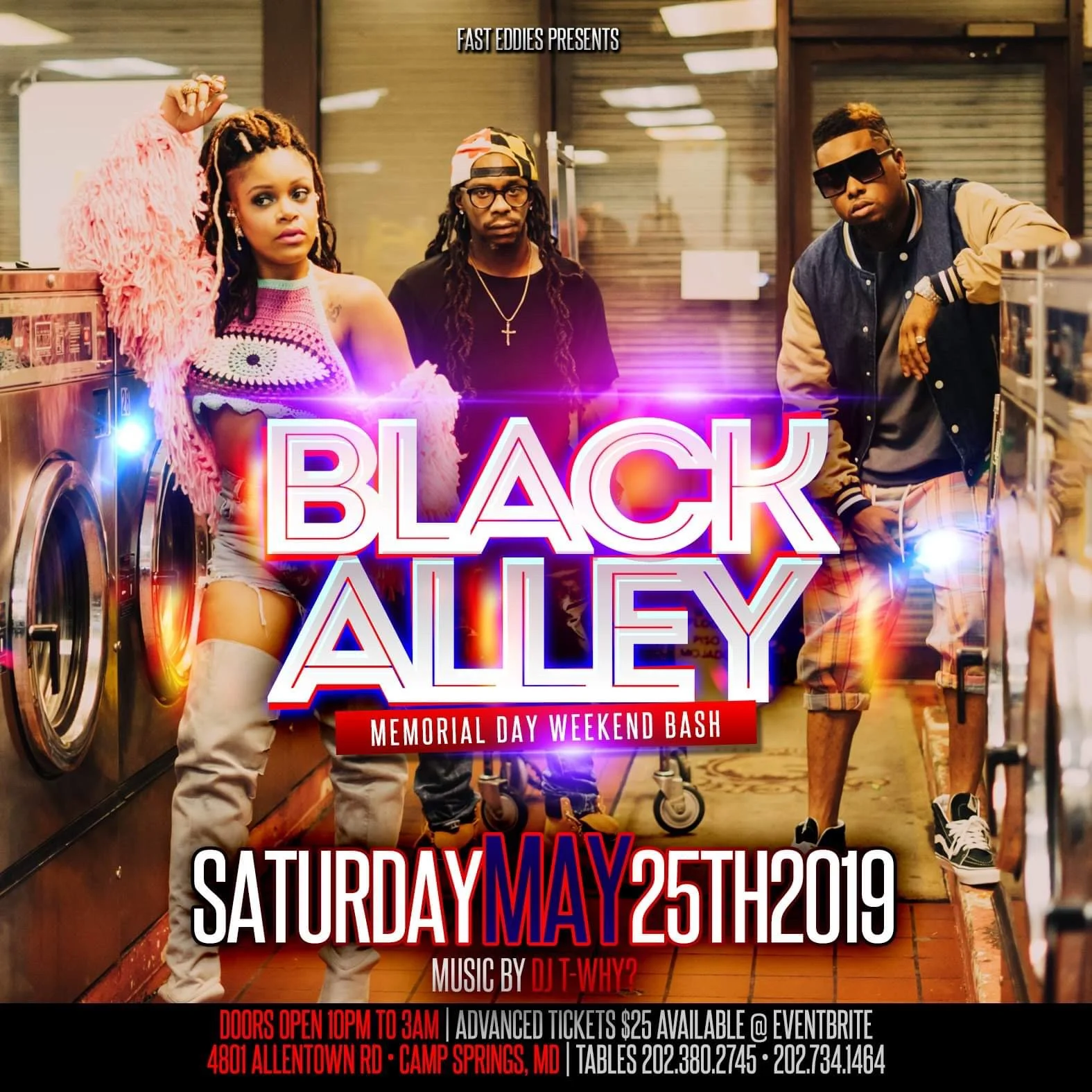 Memorial Day Weekend with Black Alley &amp; DJ T-Why?