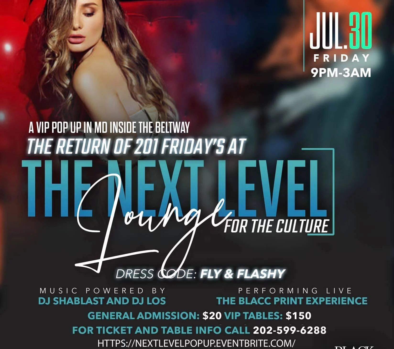 THE NEXT LEVEL LOUNGE ...A POP-UP IN MD (inside the Beltway)