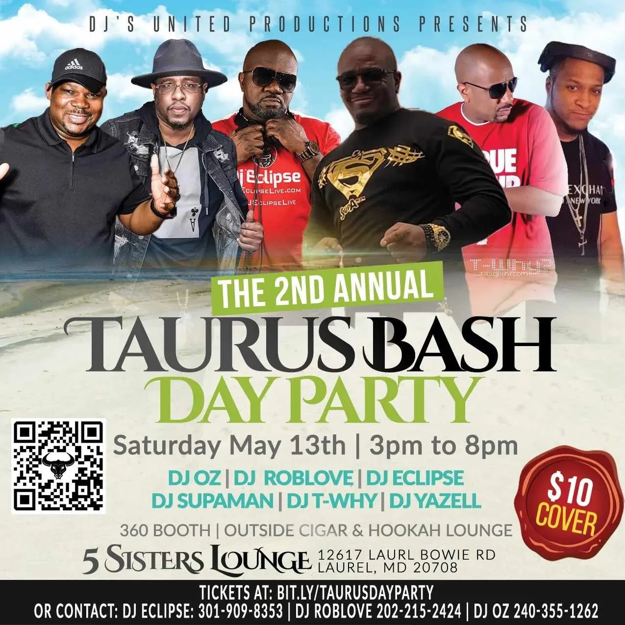 2nd Annual Taurus Bash Day Party