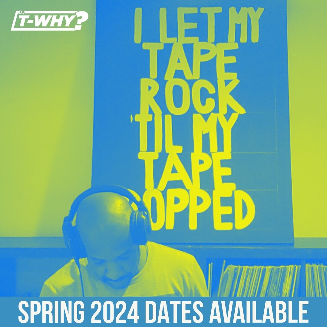 Book your SPRING 2024 event now! *link in bio*

www.DJTWHY.com
booking@djtwhy.com
240-619-8949(TWHY)

#djtwhy 
#lifeinthebooth 
#spring2024