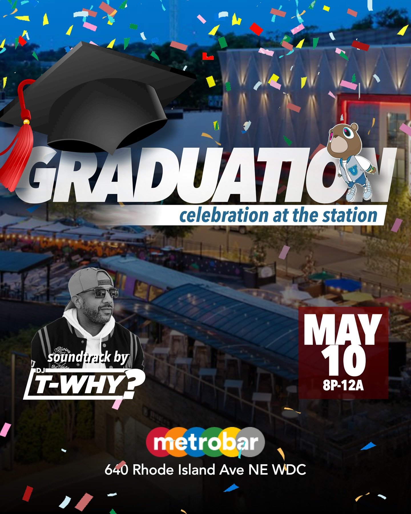 Catch me debuting at Metrobar this Saturday as we toast to the graduates π π₯πΆ
π
Saturday, May 10, 8pm
πMetrobar, 640 Rhode Island Ave NE WDC
RSVP link in bio π
#DJTWhy #GraduationSzn #MetrobarDC #GraduationCelebration #canyoudigitdc