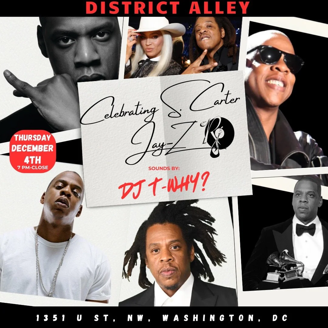 Celebrating Jay-Z at District Alley