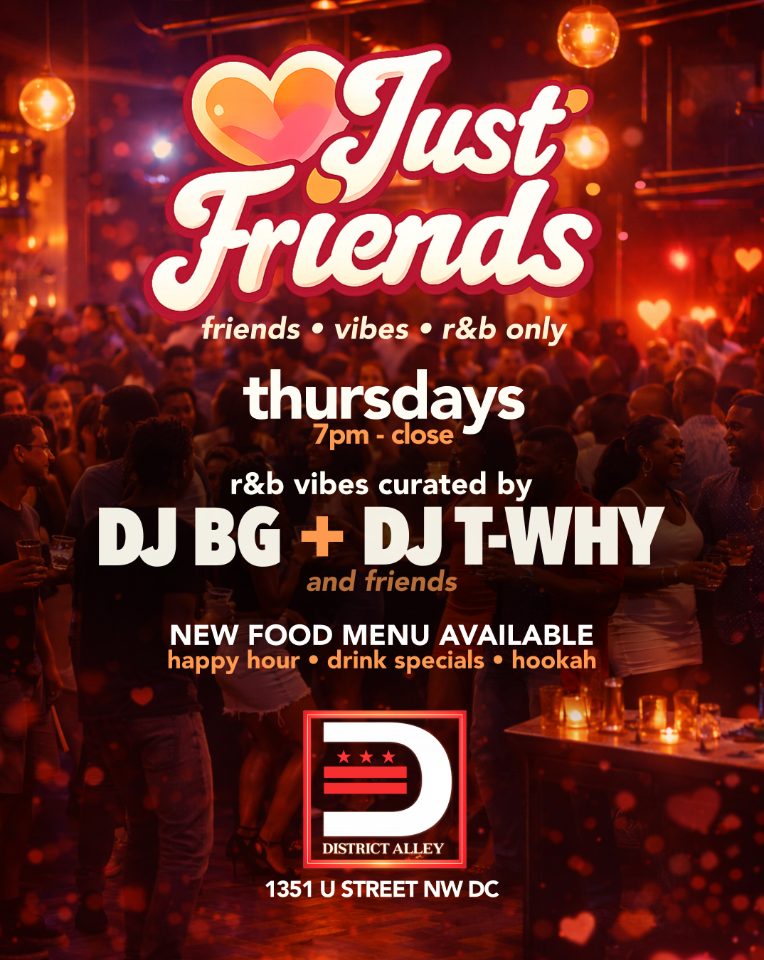 Just Friends R&amp;B Thursdays