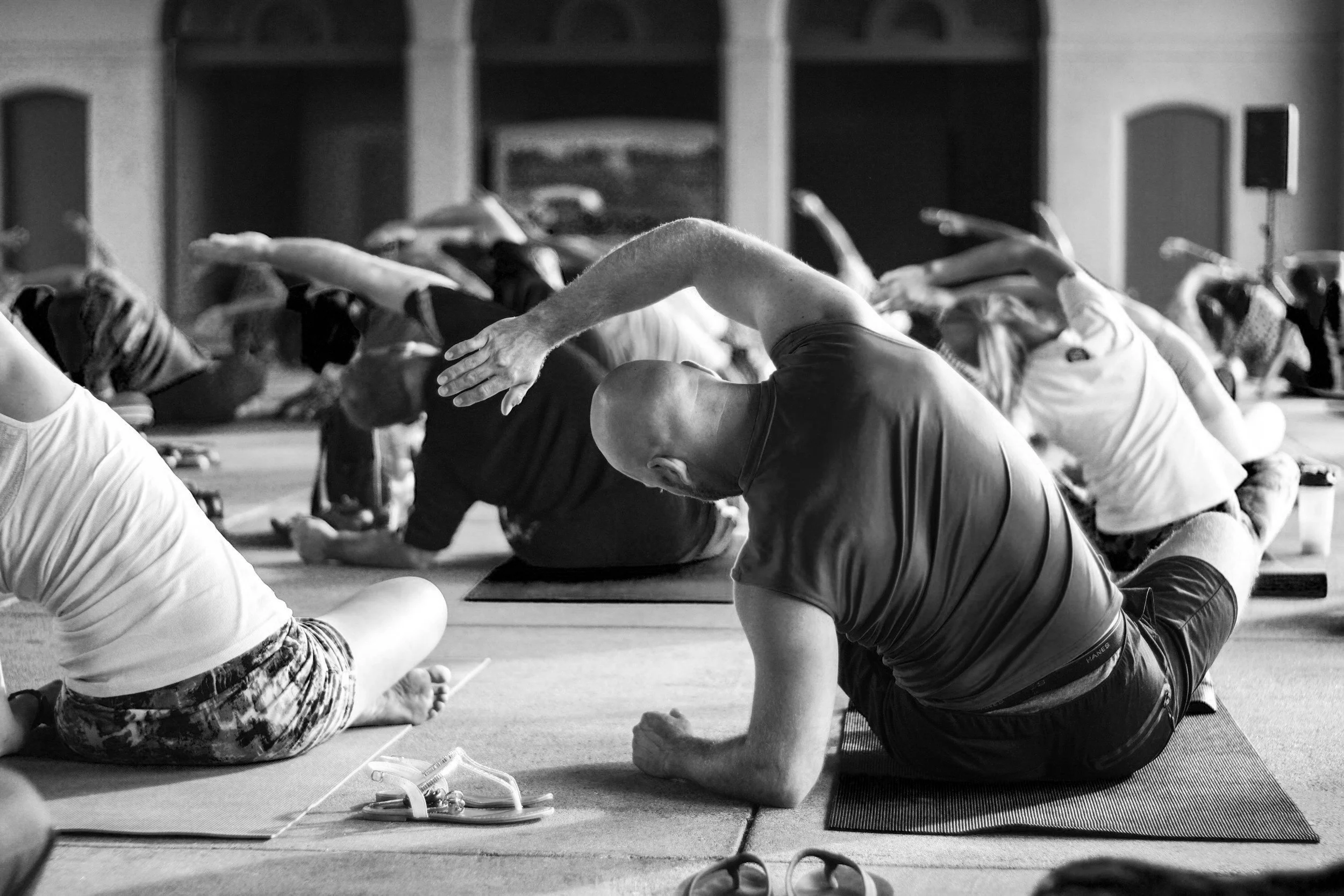 5 signs you are playing an adult version of Simon says instead of practicing yoga.