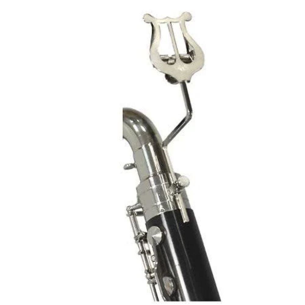 Bass Clarinet Lyre (#507N) - Shown Mounted