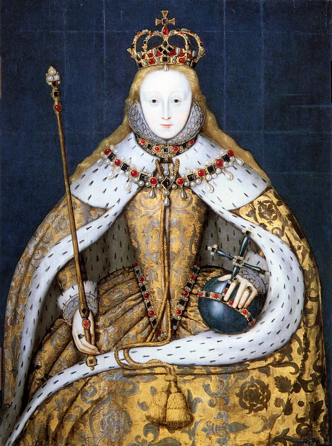Queen Elizabeth I in Coronation Robe