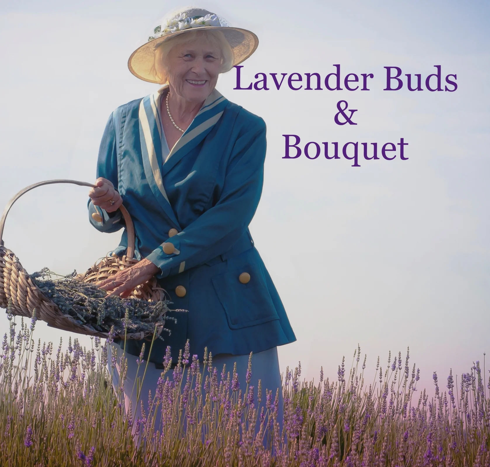 Lavender Buds and Bouquet