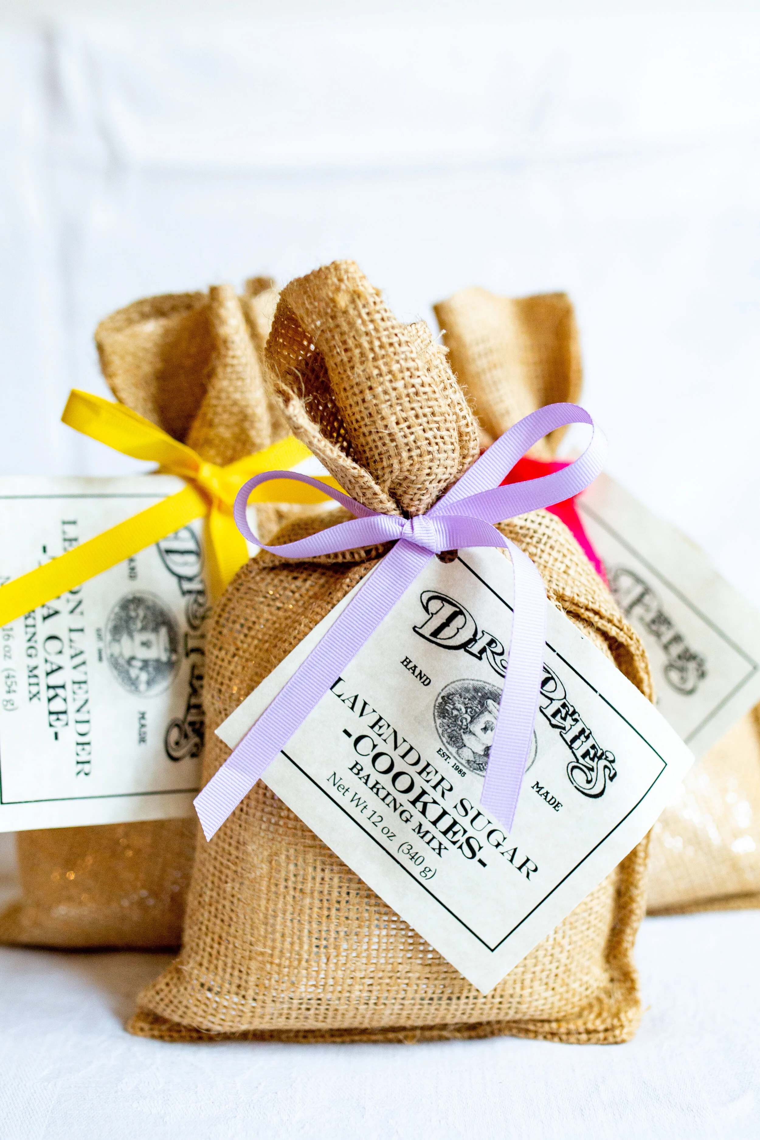 Lavender Baking Mixes (Lavender Sugar Cookie, Lavender Lemon Scone, French Boule Bread)