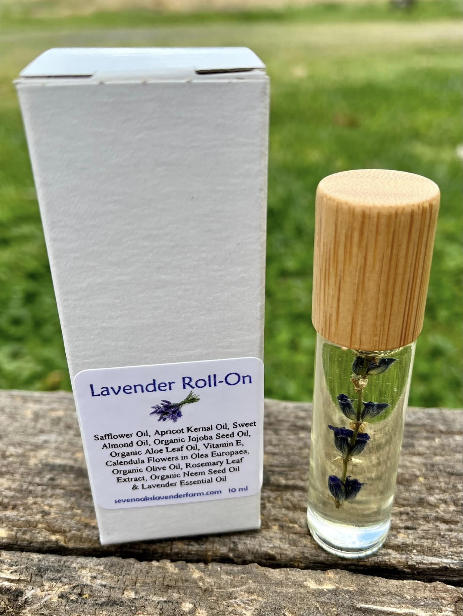 NOW Foods Lavender Essential Oil Blend, Organic Roll-On - 10 mL