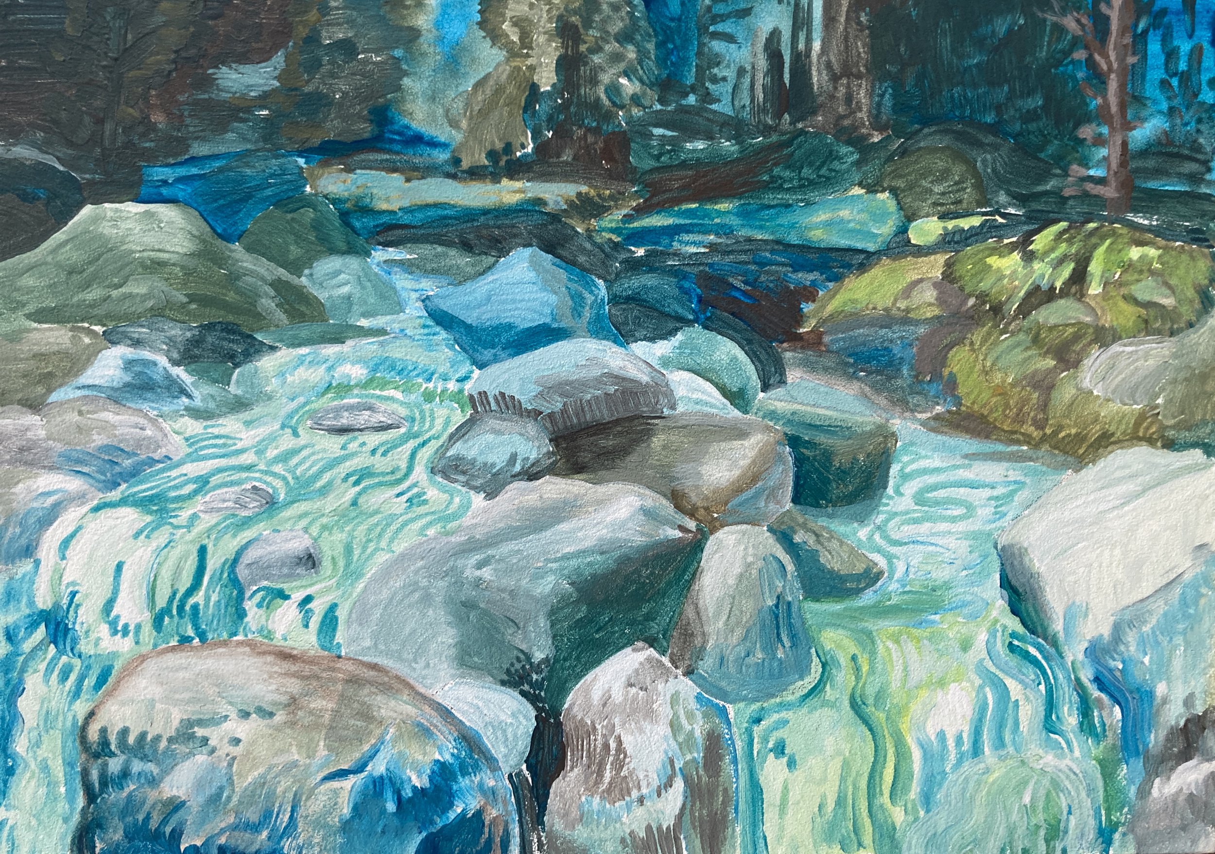 Water Through the Rocks