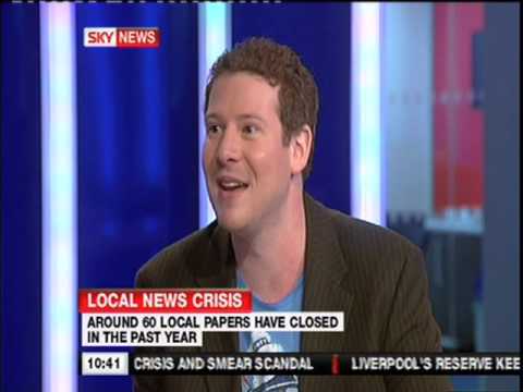 Olly Mann on the death of local newspapers - Sky News