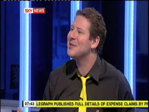 Olly Mann reviews the newspapers on 'Sunrise' - 8th May 2009