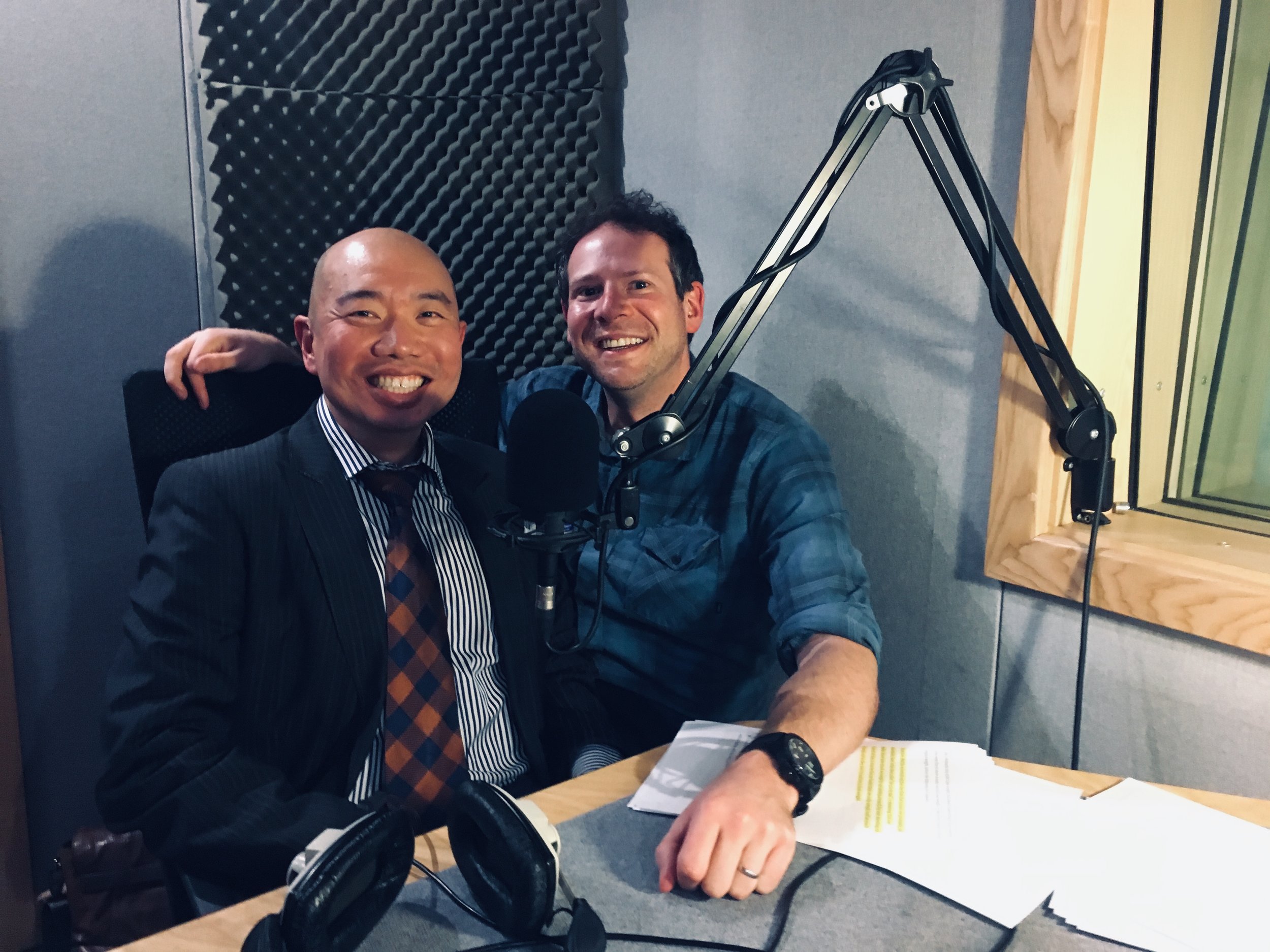 Dr Giles Yeo and me, November 2018