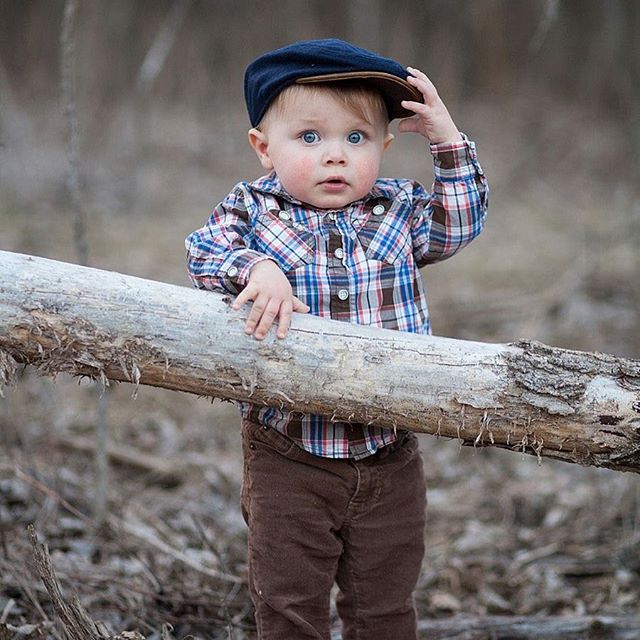 He was reaching up there to throw that hat on the ground. He still doesn't like them. 😂