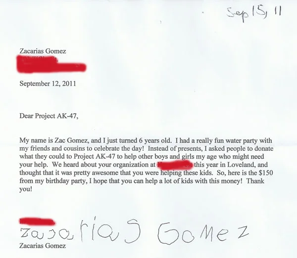 One Boy's Birthday Is Another Boy's Food...For 2 Years