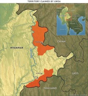 United Wa State Army Territory