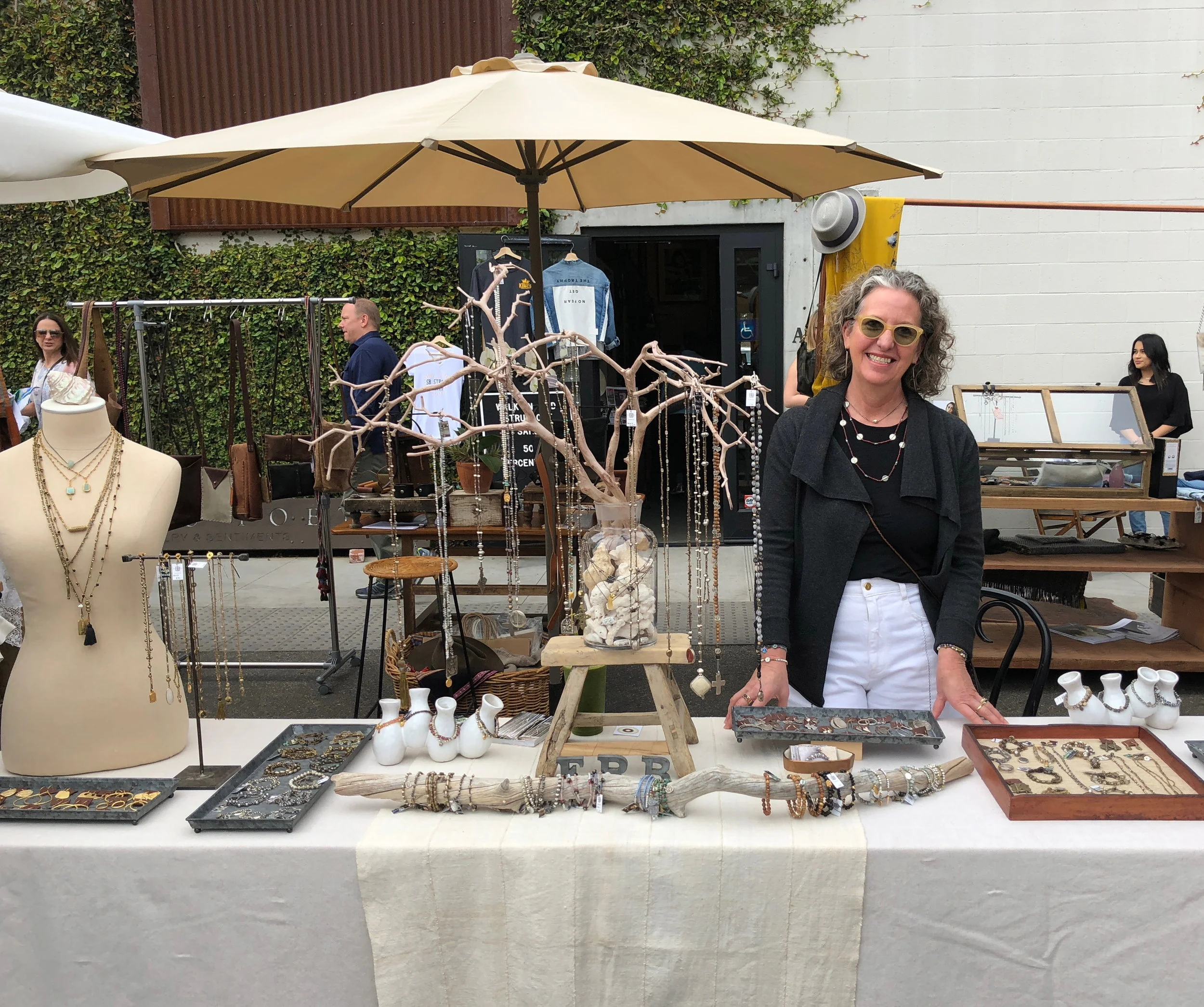  ERB Jewelry at the Santa Barbara Wine Collective's Makers' Market to Benefit people affected by the Thomas Fire and Montecito Mudslide.&nbsp; 