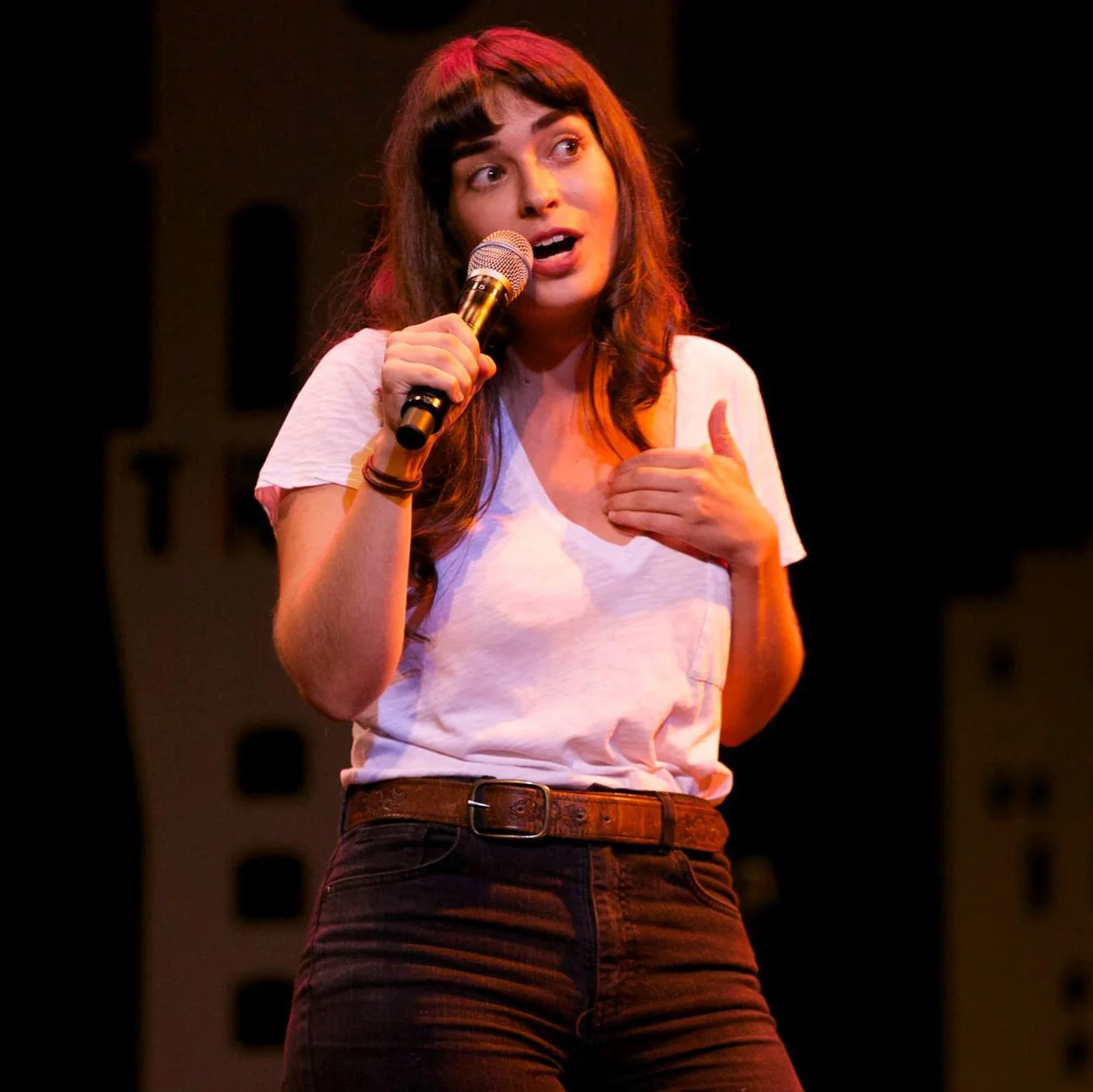 Lina Misitzis     has appeared on NPR, various podcasts, and her father's Facebook page. She lives in Brooklyn, New York with her hairless cat named Varys and is a producer for  This American Life    Episodes produced by Lina