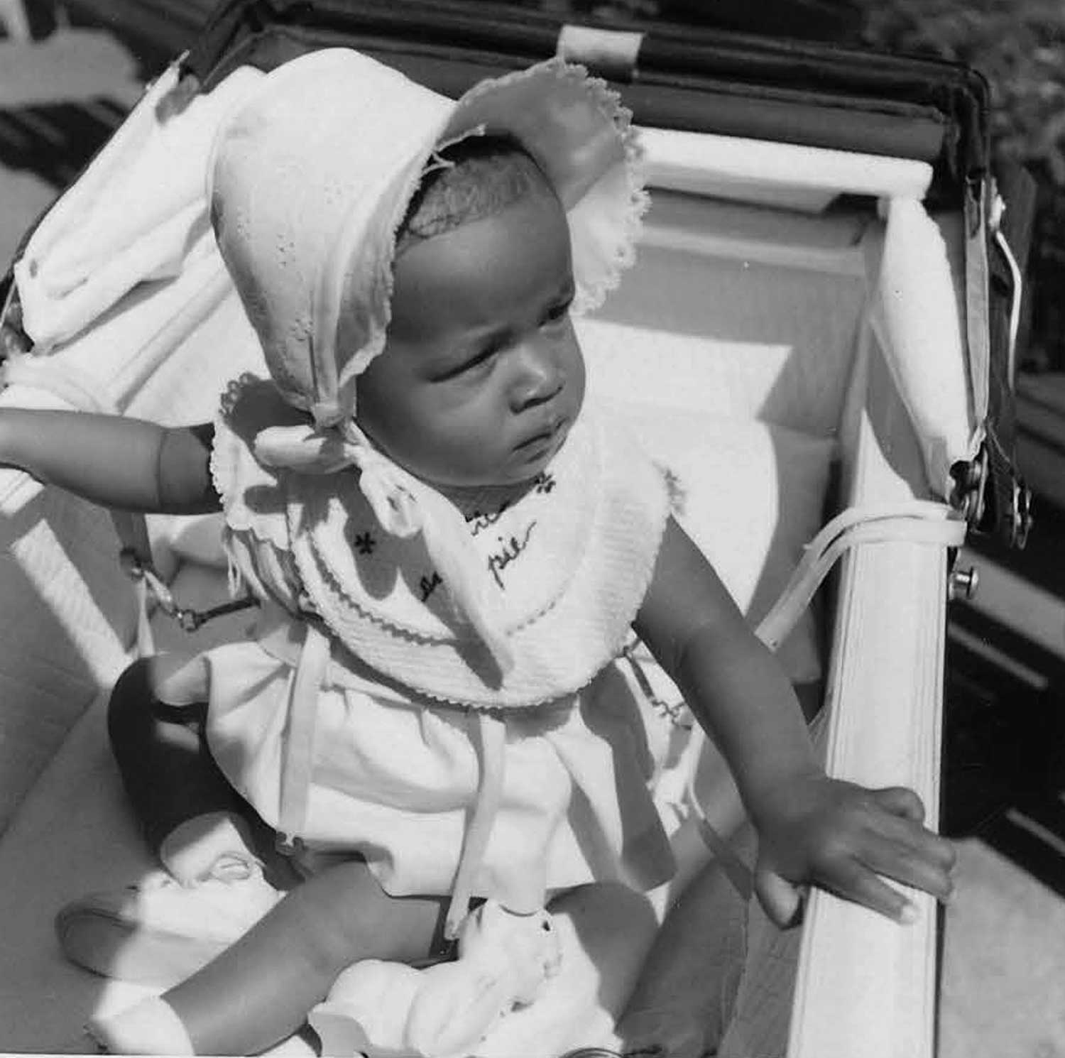  &nbsp;Karen as a baby. 1958.&nbsp;  Photo courtesy Karen Smith.  