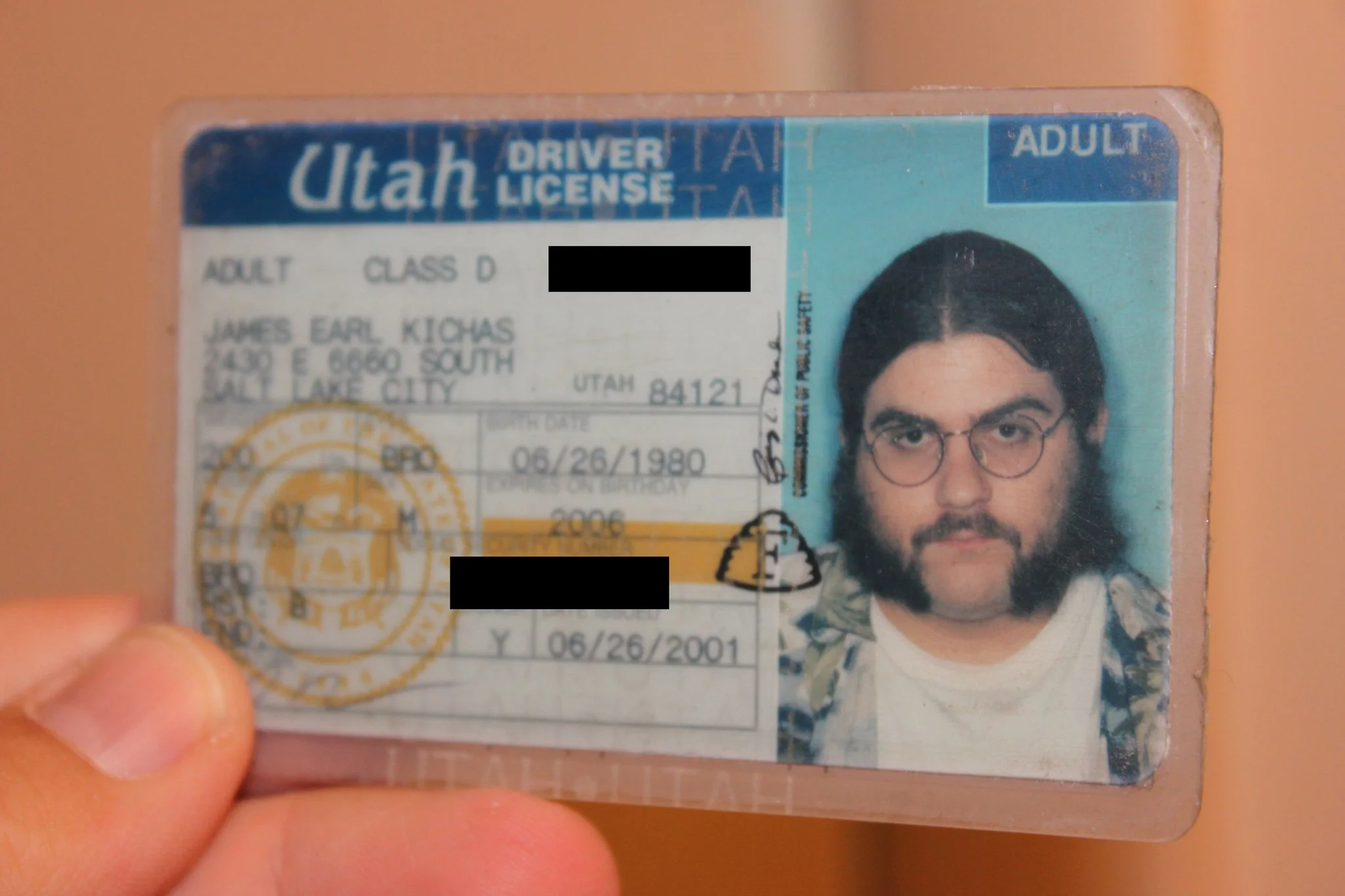 Let’s just hope that this blog ages better than this driver’s license photo of me at 21.