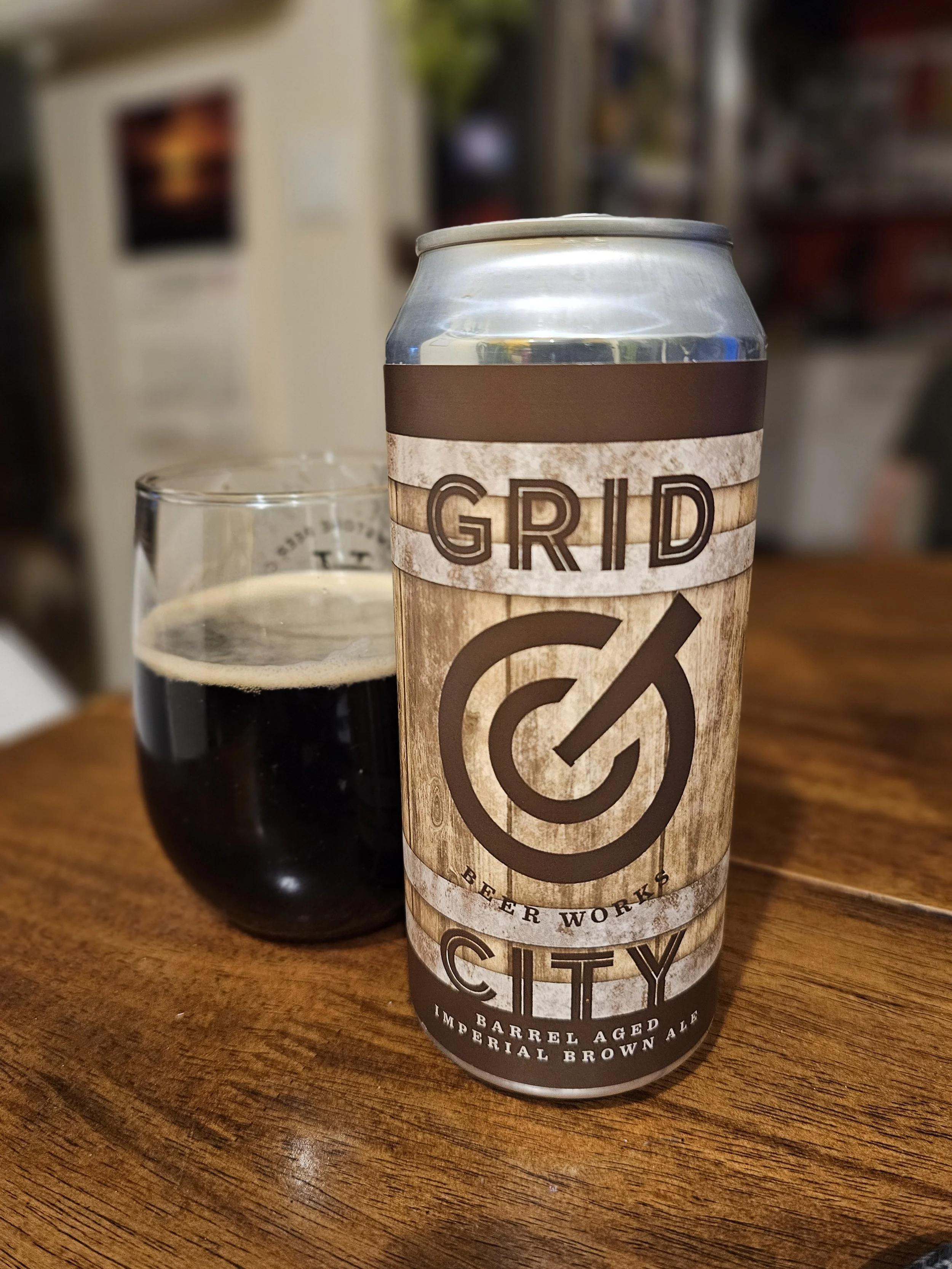 Grid City Barrel-Aged Imperial Brown Ale