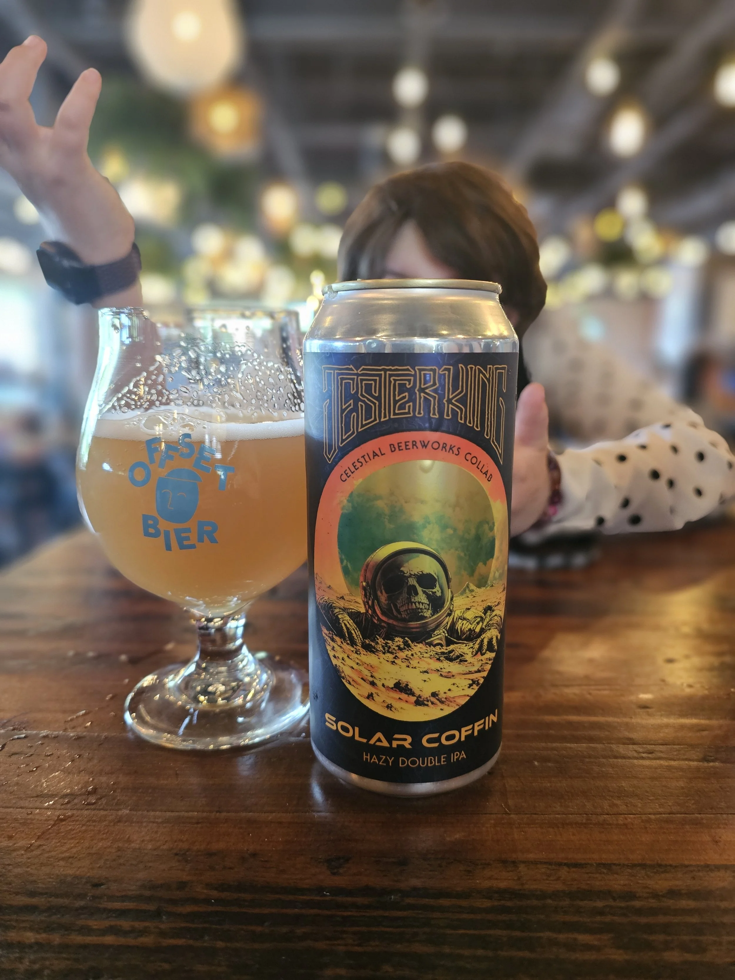Jester King/Celestial Beer Works Solar Coffin Hazy IPA