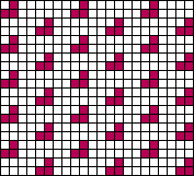 Glider Attack Stitch Chart