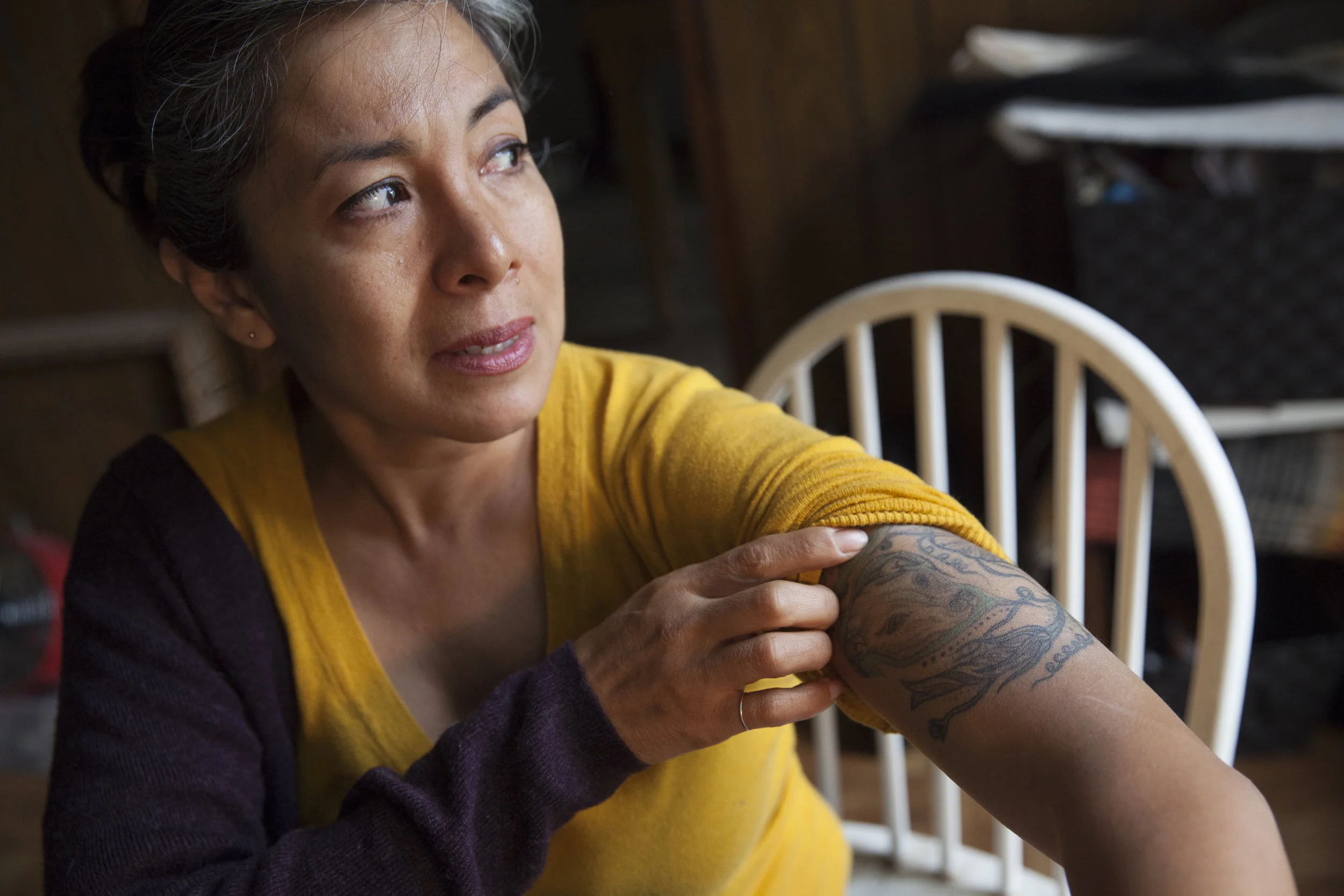 "I moved to Southwest Detroit... I wanted very much to come to Southwest. I didn't think about the bridge, the highway... the asthma, the lead". Raquel Garcia talks about losing a pet due to environmental factors and thinks aloud about what that means for our children. (2017)