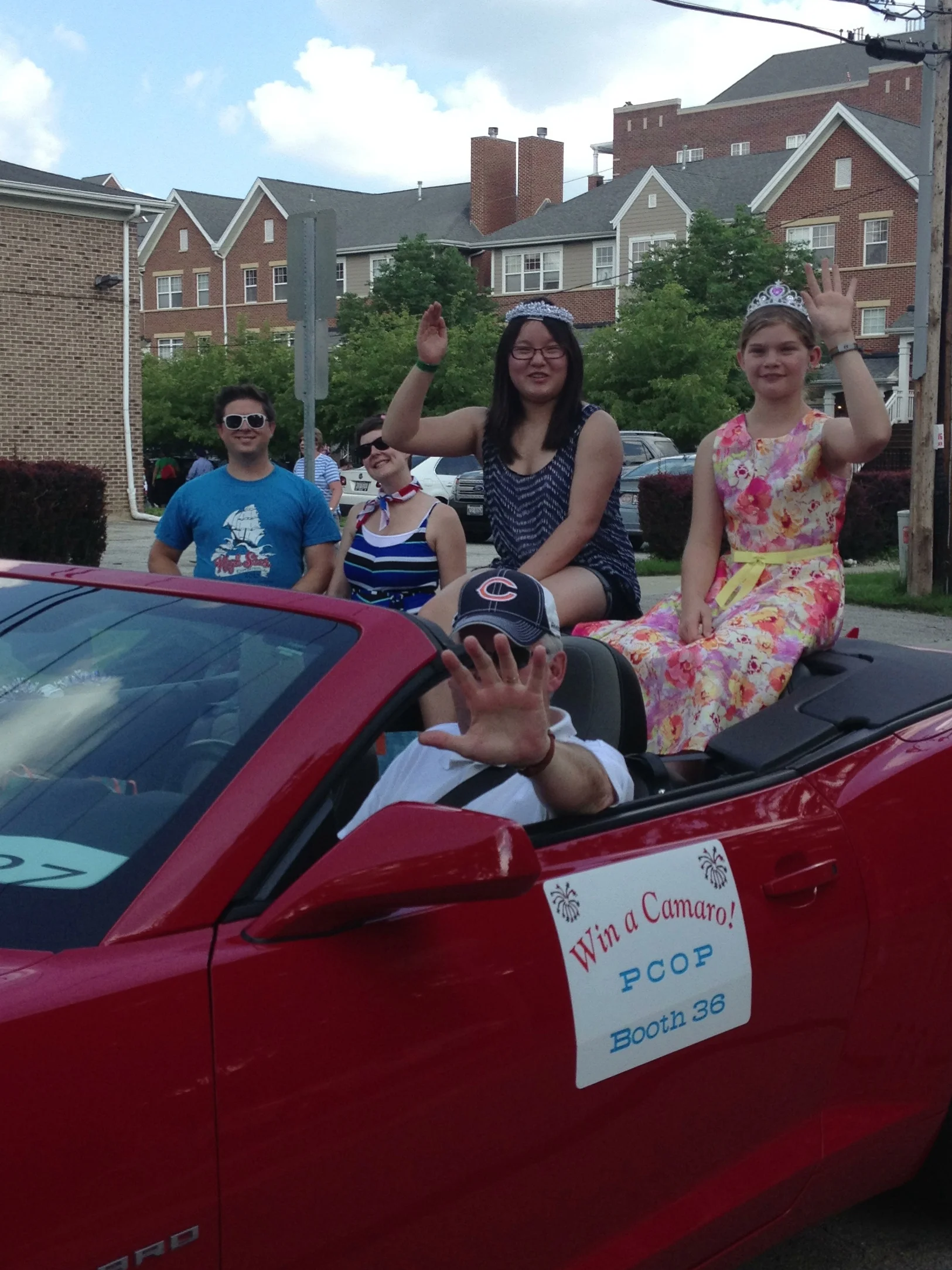 in the Palatine hometown fest parade