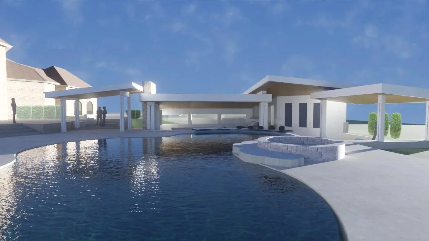 MODERN POOL HOUSE