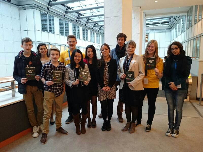 Jack speaks in European parliament in Brussels about how the internet can be made safer for young people